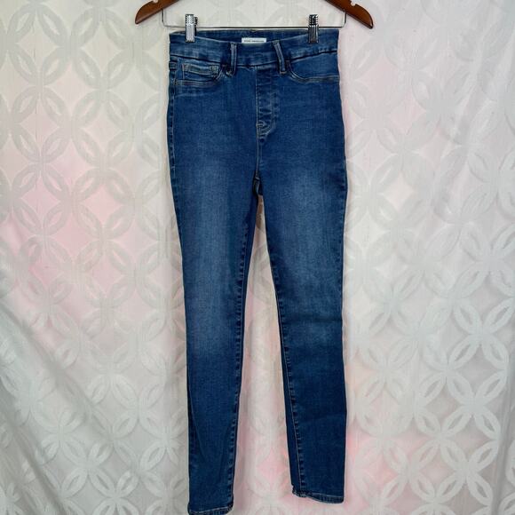 Good American Power Stretch Pull On Skinny Jeans Size S - Picture 5 of 10